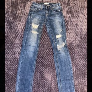 Oasis skinny jeans, size 1
